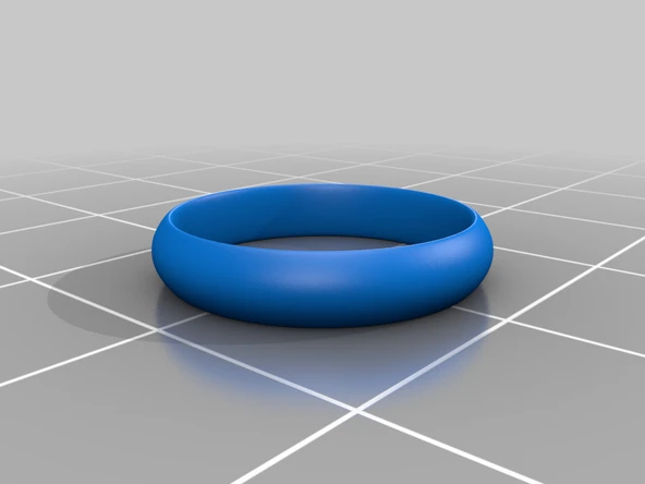 Byr Ring Sizer: Düz Yüzük Boyutları 5 - 13.5 (Sadece Plastik Aparattır!!!) 3D - Resim 2