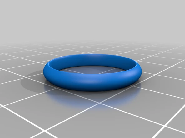 Byr Ring Sizer: Düz Yüzük Boyutları 5 - 13.5 (Sadece Plastik Aparattır!!!) 3D - Resim 3