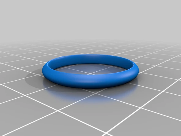 Byr Ring Sizer: Düz Yüzük Boyutları 5 - 13.5 (Sadece Plastik Aparattır!!!) 3D ürün görseli