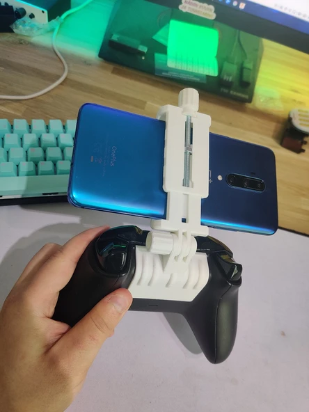 Byr Xbox One Denetleyici Telefon Tutucu Pil Kapağı (Sadece Plastik Aparattır!!!) 3D - 4