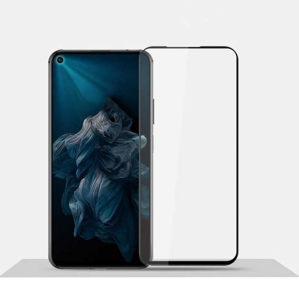 Huawei Nova 5T  Kenarları Kırılmaya Dayanıklı Cam Ekran Koruyucu