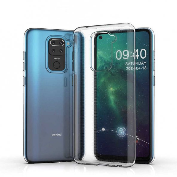 Xiaomi Redmi Note 9 Kılıf Zore Süper Silikon - 2
