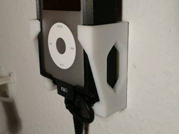 Byr İPod Classic ve Fiio E12 Mont Blanc + Duvar Montajı (Sadece Plastik Aparattır!!!) 3D - 3