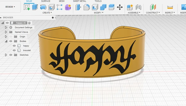 Byr Mutlu bilezik (Sadece Plastik Aparattır!!!) 3D - Resim 3