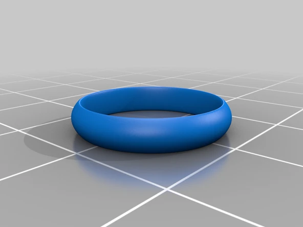 Byr Ring Sizer: Düz Yüzük Boyutları 5 - 13.5 (Sadece Plastik Aparattır!!!) 3D - Resim 4