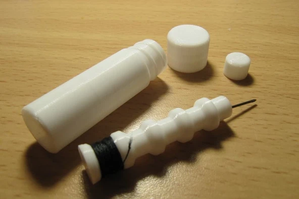 Byr Ruj boyu dikiş seti kapsayıcısı (Sadece Plastik Aparattır!!!) 3D