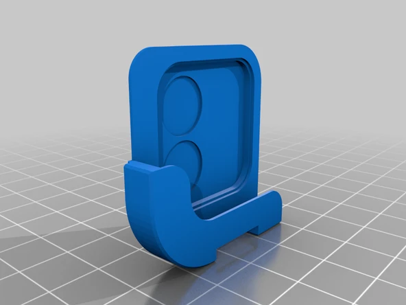 Byr iPad Pro 12.9 "Gen. 4 Kamera Kapağı / Koruyucu (Sadece Plastik Aparattır!!!) 3D
