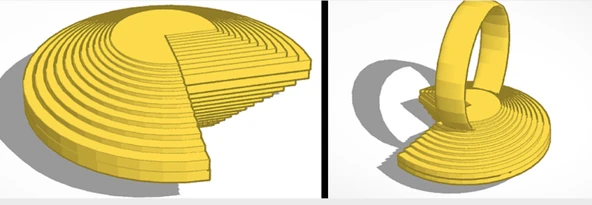 Byr Pacman ve Yüzük (Sadece Plastik Aparattır!!!) 3D - 2