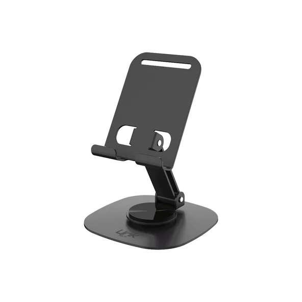 LinkTech H714 Metal Katlanır Masaüstü Telefon ve Tablet Standı - 1