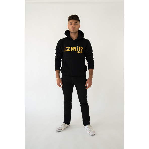 İzmir Mafia Erkek Kapüşonlu Sweatshirt - 3