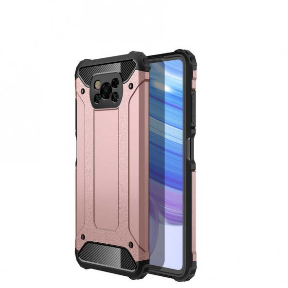 Xiaomi Poco X3 Kılıf Zore Crash Silikon - 3