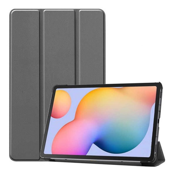 Lenovo M10 Plus TB-X606F Zore Smart Cover Standlı 1-1 Kılıf - 6