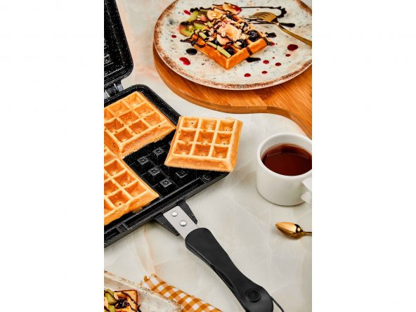 Taç Waffle Tavası Siyah - 7