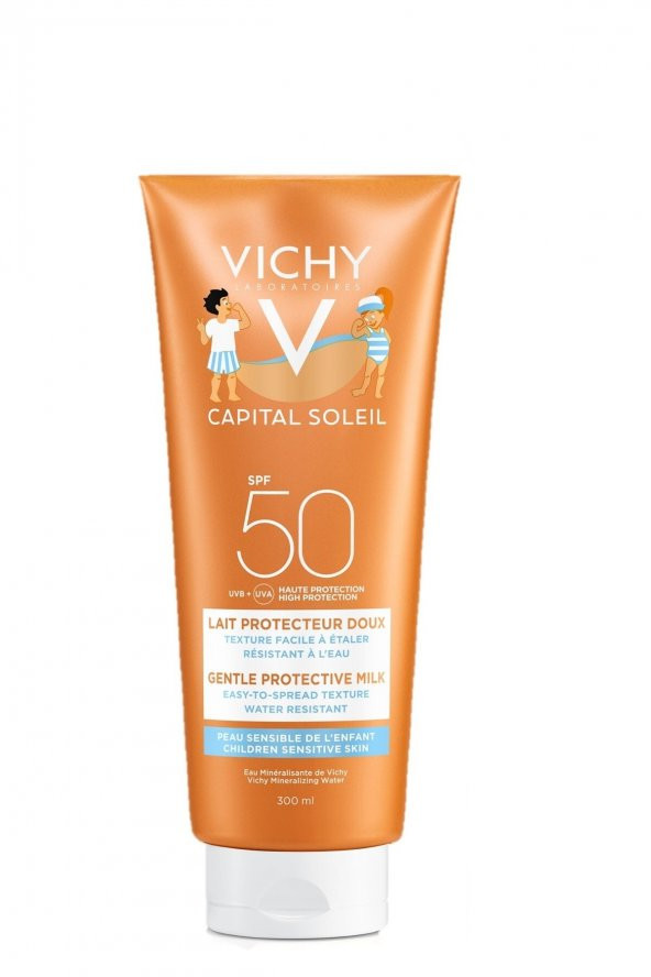 Capital Soleil SPF50+ Gentle Protective Milk Yüz ve Vücut Güneş Sütü 300 ml - Çocuk