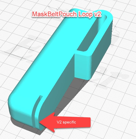 Byr Tıbbi Maske Kemeri (Sadece Plastik Aparattır!!!) 3D - Resim 3