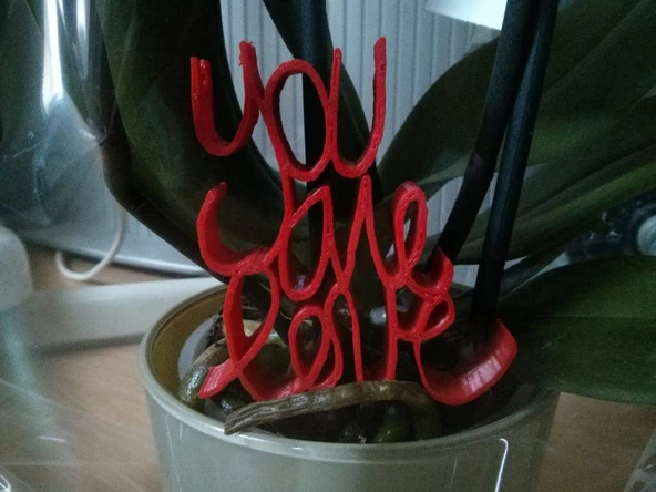 Byr "Sen aşksın" grafiti kolye ve boncuklar (Sadece Plastik Aparattır!!!) 3D - 2