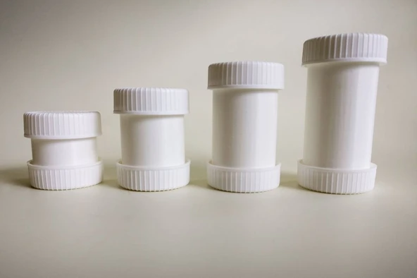 Byr Süt 2CAP kapları (Sadece Plastik Aparattır!!!) 3D