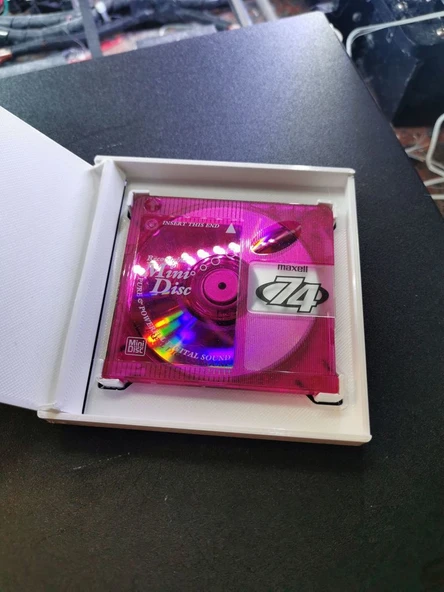 Byr Miniidisc japonya albüm çanta kopyası (Sadece Plastik Aparattır!!!) 3D