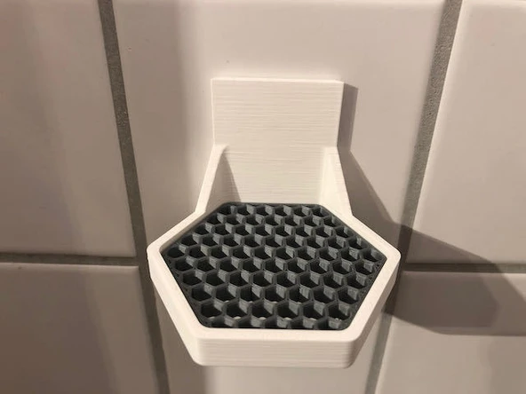 Byr Duş jeli / şampuan tutucu (Sadece Plastik Aparattır!!!) 3D