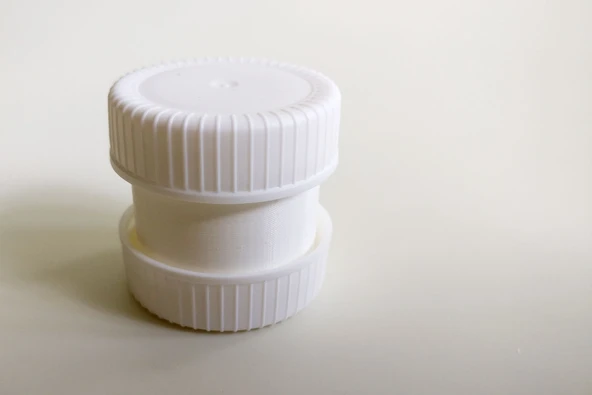 Byr Süt 2CAP kapları (Sadece Plastik Aparattır!!!) 3D - 4