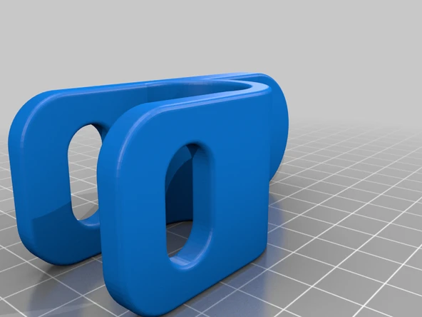 Byr 22mm çubuk için duş başlığı (Sadece Plastik Aparattır!!!) 3D ürün görseli