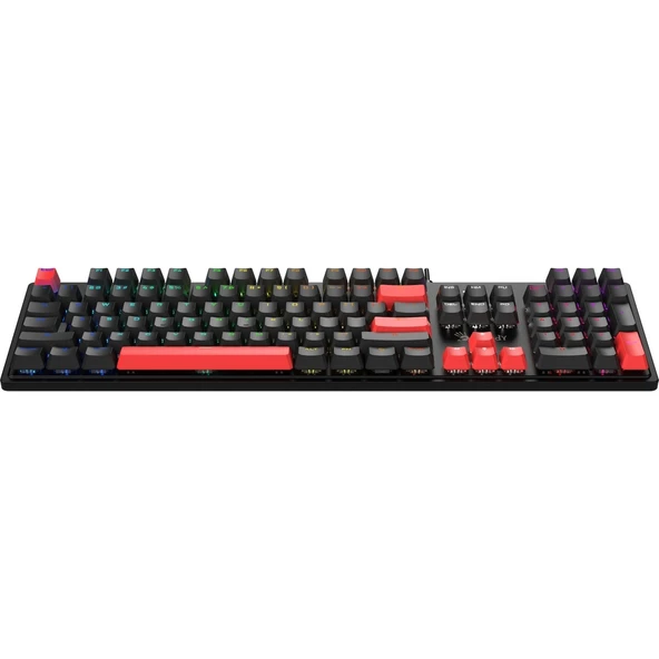 S510R Q Türkçe Mekanik Rgb Bmls Blu Fire Black Gamer Oyun Klavyesi - 4