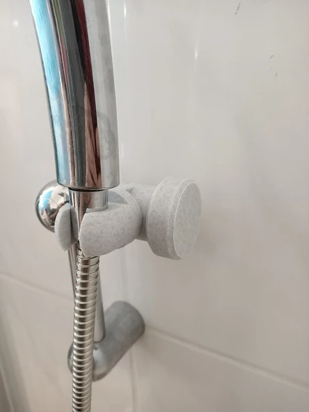 Byr Duş başlığı montajı, döndürülebilir ve sıkıştırılabilir (Sadece Plastik Aparattır!!!) 3D ürün görseli