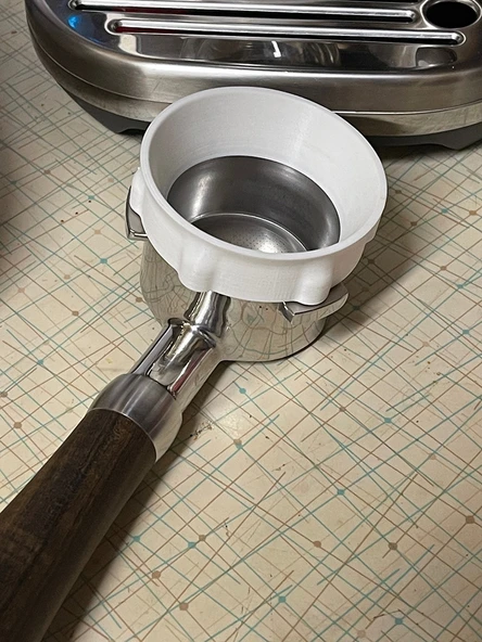 Byr Espresso portafilters için 54mm manyetik dozlama hunisi (Sadece Plastik Aparattır!!!) 3D - 2