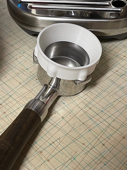 Byr Espresso portafilters için 54mm manyetik dozlama hunisi (Sadece Plastik Aparattır!!!) 3D