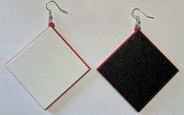 Byr Küpe 3D efekti (Sadece Plastik Aparattır!!!) 3D - 3