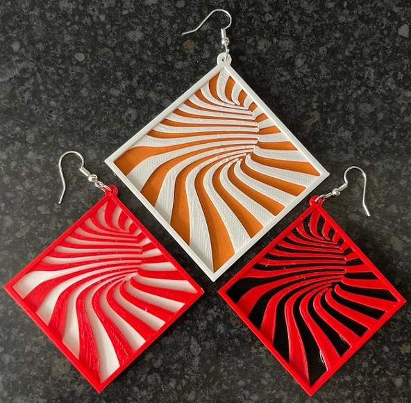 Byr Küpe 3D efekti (Sadece Plastik Aparattır!!!) 3D - 2