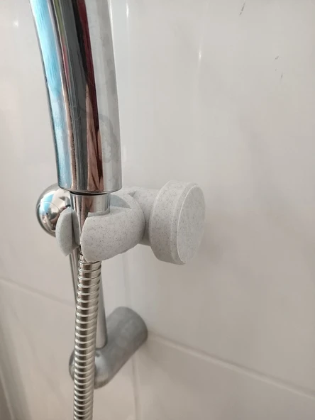 Byr Duş başlığı montajı, döndürülebilir ve sıkıştırılabilir (Sadece Plastik Aparattır!!!) 3D - Resim 2