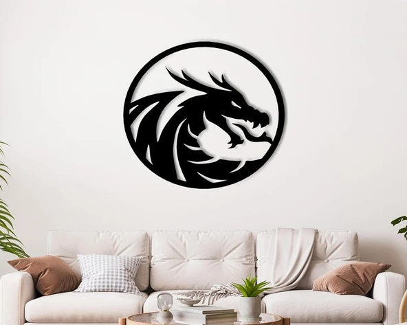 Ejderha Tasarım Dekoretif tablo ürün görseli