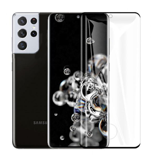 Galaxy S21 Ultra Zore Süper Pet Ekran Koruyucu Jelatin - 2