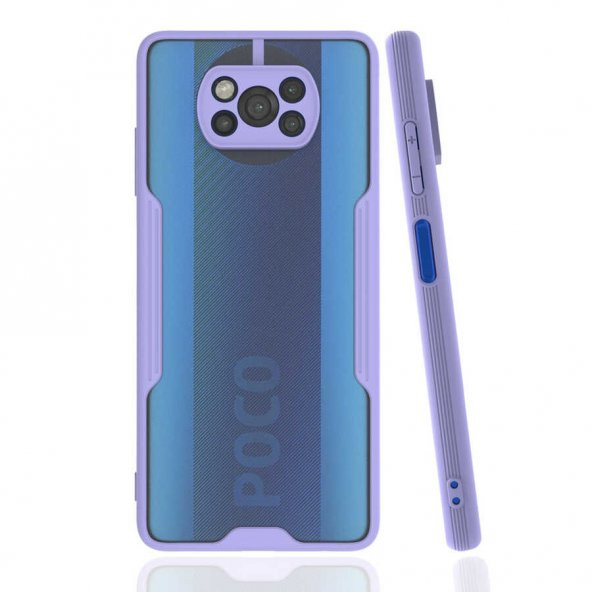 Xiaomi Poco X3 Kılıf Zore Parfe Kapak - 4