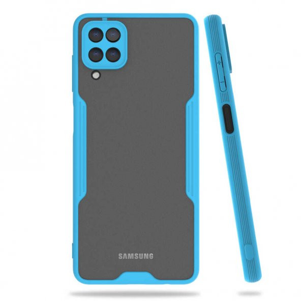 Galaxy M12 Kılıf Zore Parfe Kapak - 2