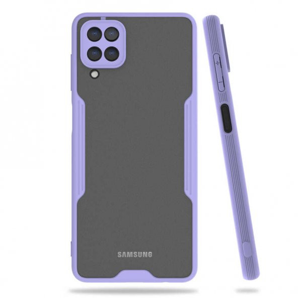 Galaxy M12 Kılıf Zore Parfe Kapak - 4