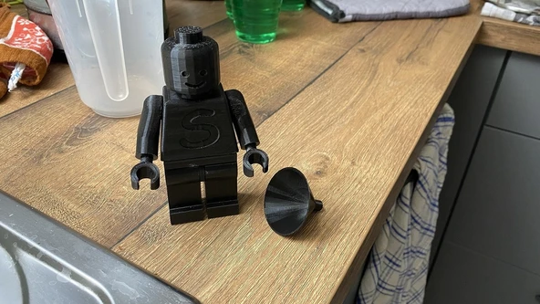 Byr Lego figür tuz / biber çalkalayıcı (Sadece Plastik Aparattır!!!) 3D - 2