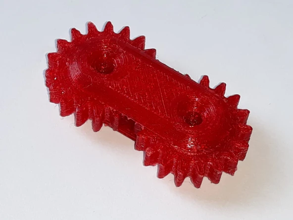 Byr Fidget Gears Bilezik (Yerinde Yazdır) (Sadece Plastik Aparattır!!!) 3D - 4