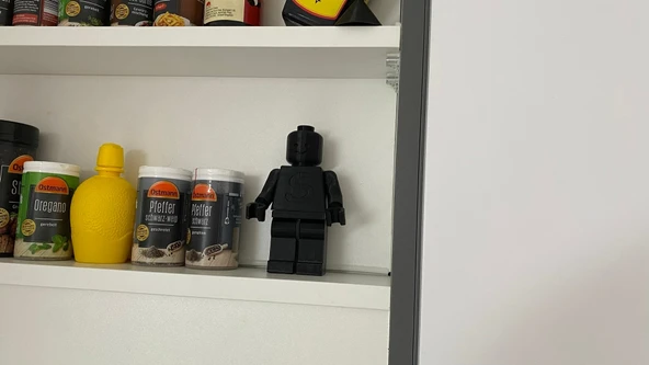 Byr Lego figür tuz / biber çalkalayıcı (Sadece Plastik Aparattır!!!) 3D - 3