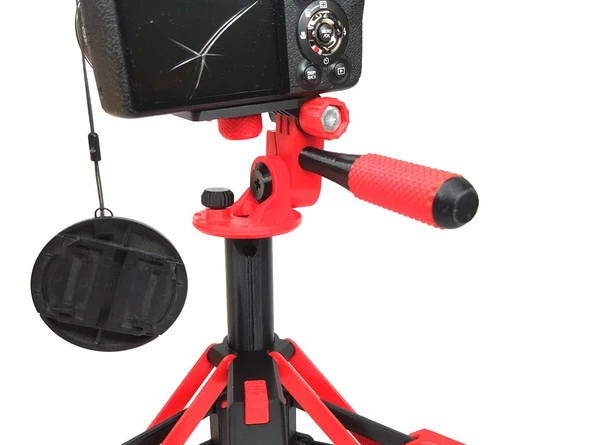 Byr Tripod için döndürün ve eğin (3 eksen) kamera montajı (Sadece Plastik Aparattır!!!) 3D - 4