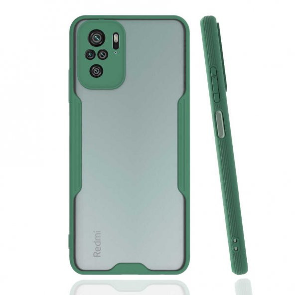 Xiaomi Redmi Note 10S Kılıf Zore Parfe Kapak - 3