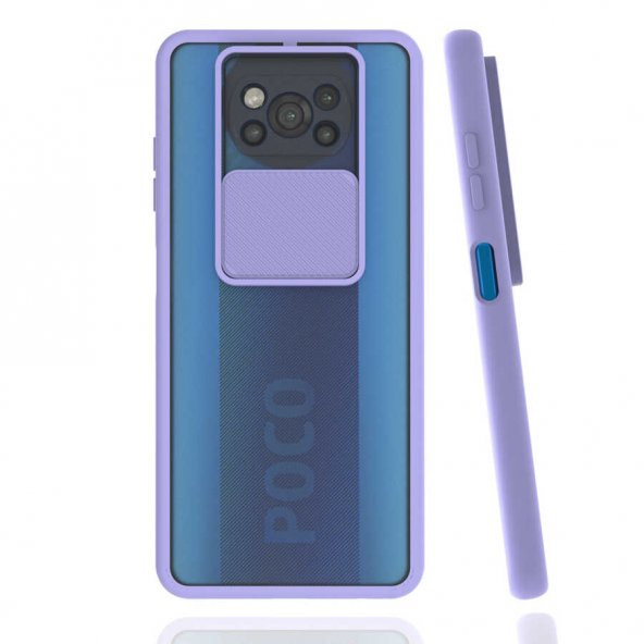 Xiaomi Poco X3 Kılıf Zore Lensi Kapak - 5