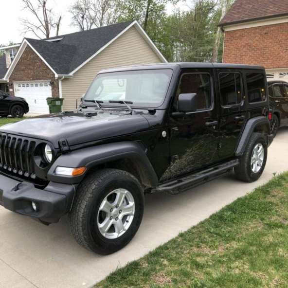 JEEP WRANGLER RUBİCON JL OFF-ROAD METAL YAN BASAMAK SETİ 2019+ - 6