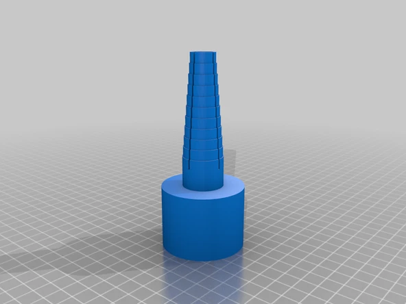 Byr Yüzük Mandrel (Sadece Plastik Aparattır!!!) 3D - 1