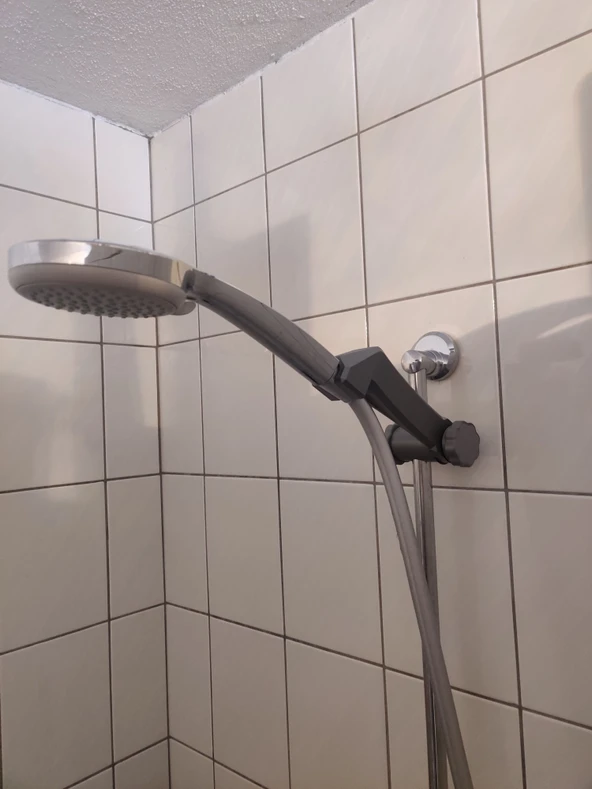 Byr Duş Başlığı Tutucu - Duş Başlığı Tutucu (18mm) (Sadece Plastik Aparattır!!!) 3D - 3