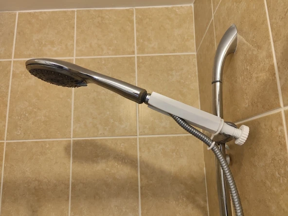 Byr Duş başlığı genişletici v2 (Sadece Plastik Aparattır!!!) 3D - 2