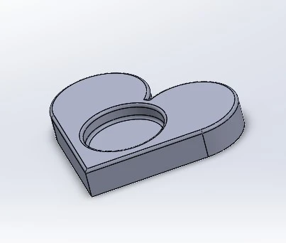 Byr Kalp Şeklinde OPI Oje Tutucu (Sadece Plastik Aparattır!!!) 3D - Resim 4