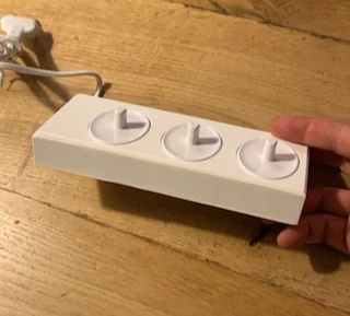 Byr Üçlü diş fırçası oral b braun diş fırçaları (Sadece Plastik Aparattır!!!) 3D - 3