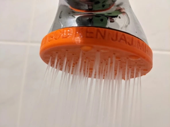 Byr duş başlığı yedek kısmı (Sadece Plastik Aparattır!!!) 3D